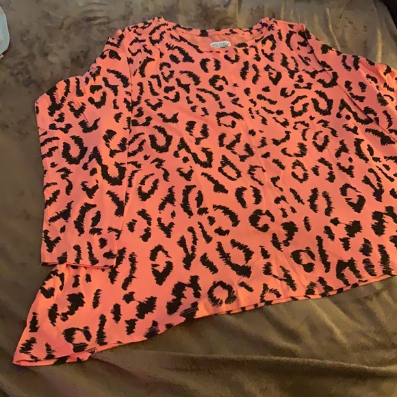 NWOT Seed To Style Animal Print Long Sleeve Top - Picture 2 of 14